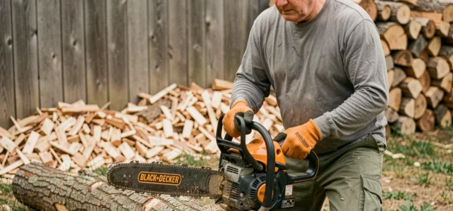 Avis et test de la tronçonneuse Black+Decker GKC3630L25-QW : performance et autonomie Avis et test de la tronçonneuse Black+Decker GKC3630L25-QW : performance et autonomie